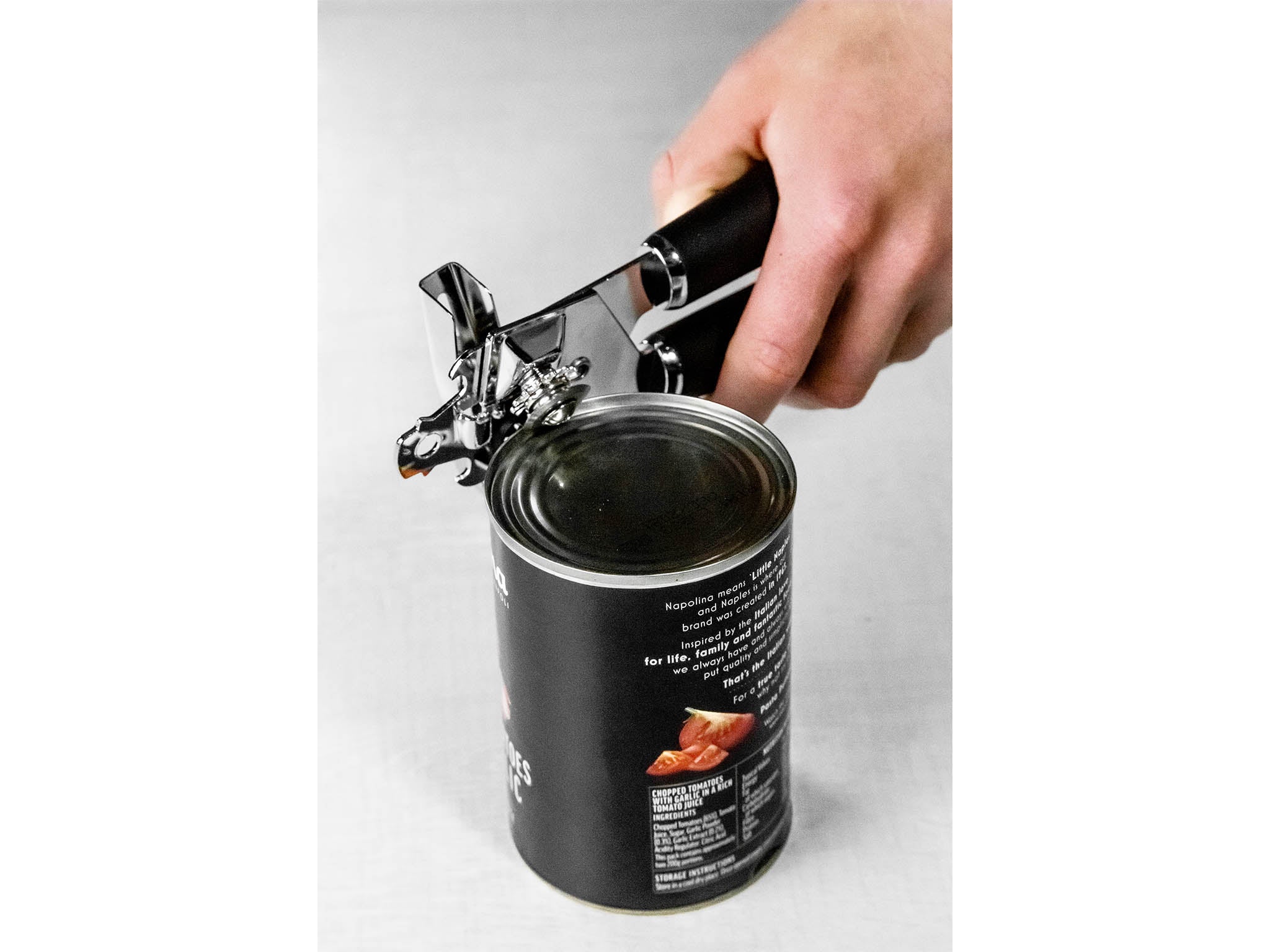 Heavy Duty Stainless Steel Tin Can Opener Cutter Handle Grip Kitchen Tools UK